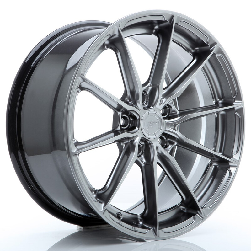Japan Racing JR-37 17x8" (5 trous - sur mesure) ET20-40, Hyper Black
