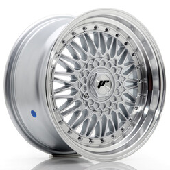 Japan Racing JR-9 17x8.5" (4 & 5 trous - sur mesure) ET20-35, Gris Argenté