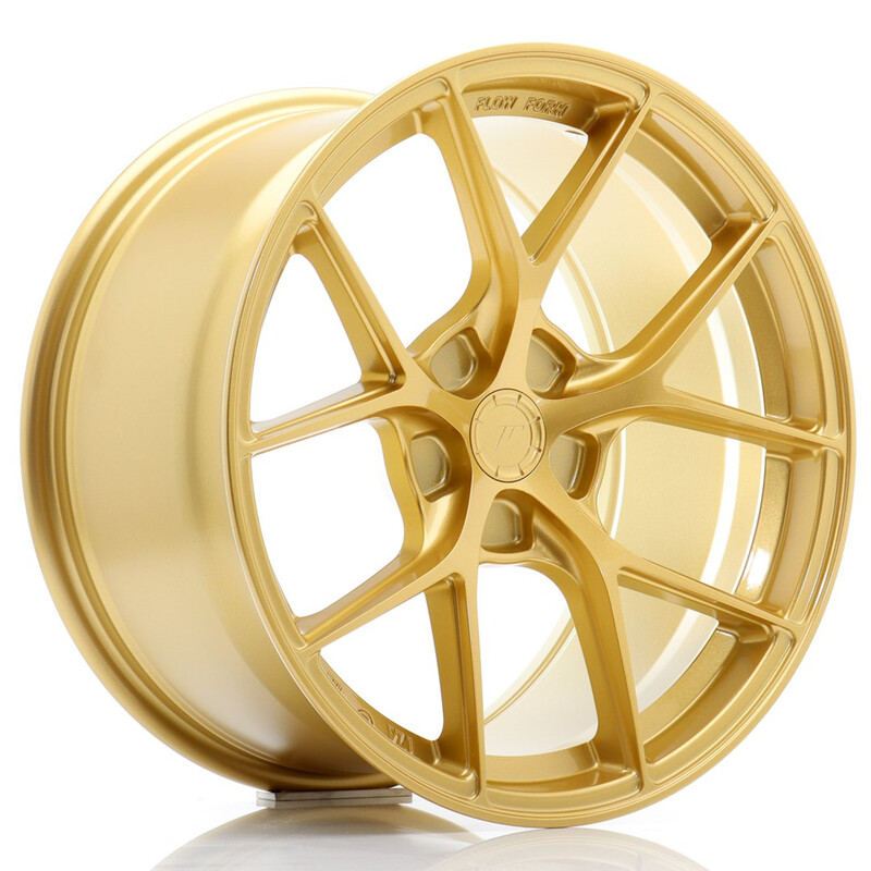 Japan Racing SL-01 Super Light 18x9.5" (5 trous - sur mesure) ET25-38, Doré