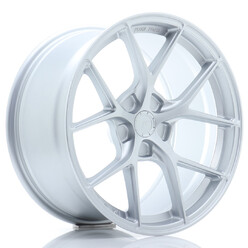 Japan Racing SL-01 Super Light 18x9.5" (5 trous - sur mesure) ET25-38, Gris Argenté