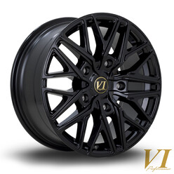 Rota Loaded 18x8" 5x160 ET50, Noir Brillant