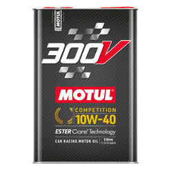 Huile Motul 300V Compétition 10W40 (5L)