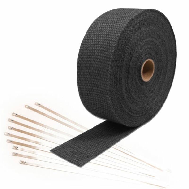 Bandelette\u0020Isolante\u0020Echappement\u0020Noire\u0020\u002815m\u0020x\u002050mm\u0029\u0020\u002B\u0020Colliers\u0020Inox
