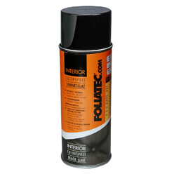 Peinture Habitacle Foliatec ColorSpray Noir Brillant (400 mL)