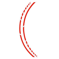 Stripe pour Jantes Foliatec Racing Rouge Fluo
