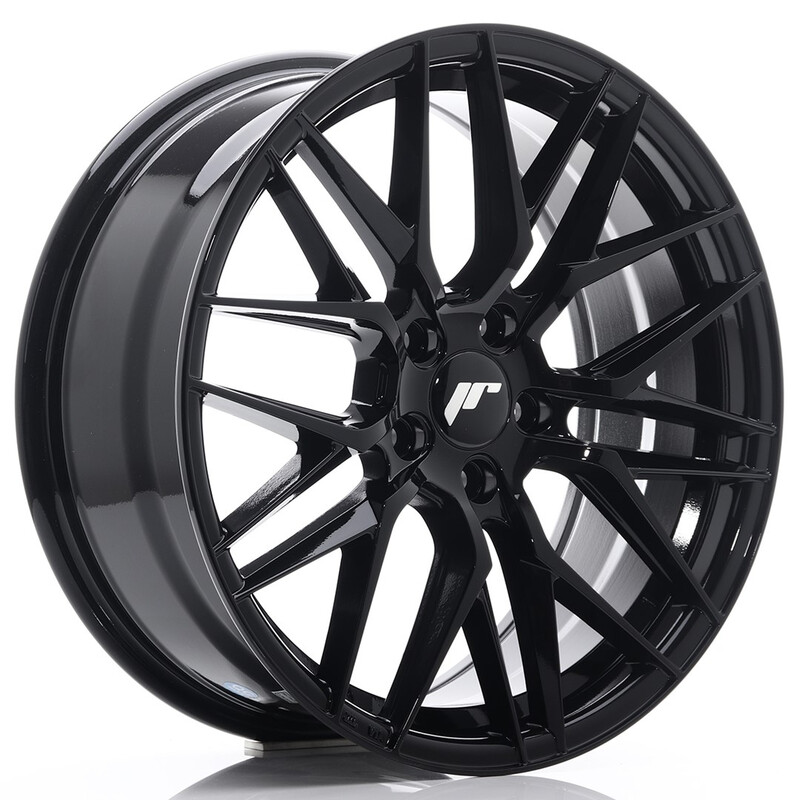 Japan Racing JR-28 18x7.5" 5x100 ET40, Noir Brillant