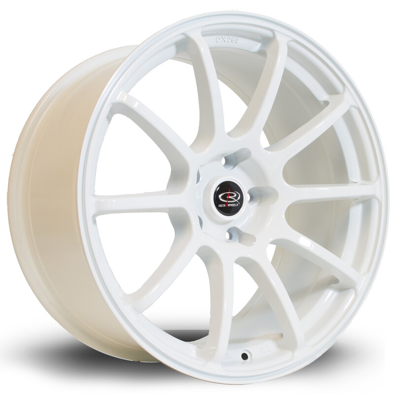 Rota Force 18x9" 5x112 ET38, Blanc