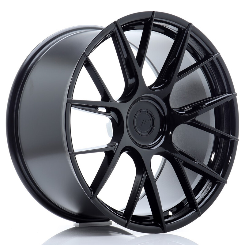 Japan Racing JR-42 20x10" (5 trous - sur mesure) ET20-42, Noir Brillant