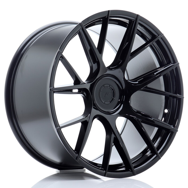 Japan Racing JR-42 20x11" (5 trous - sur mesure) ET20-35, Noir Brillant