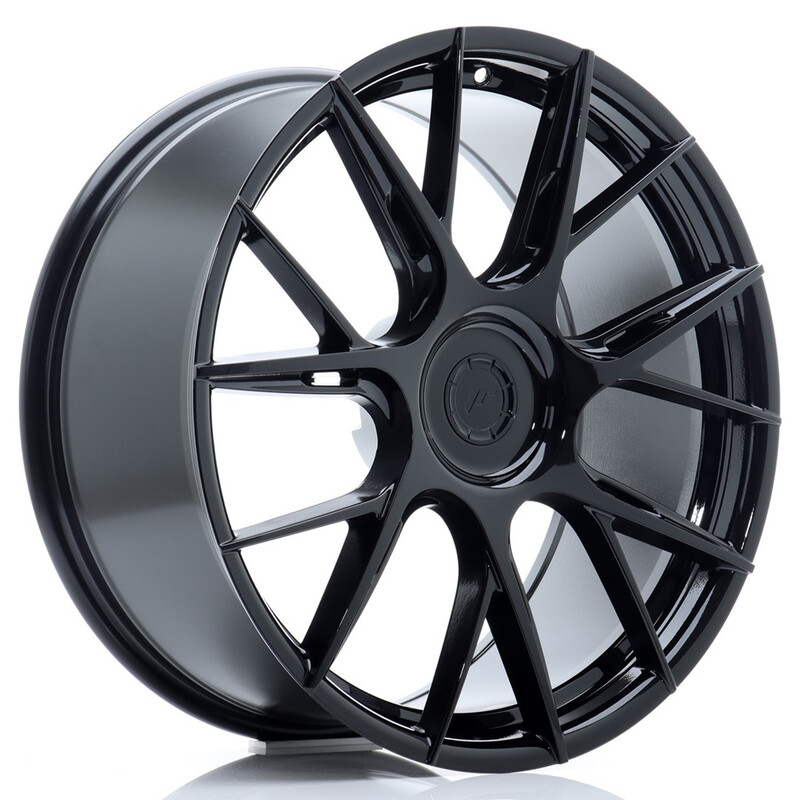 Japan Racing JR-42 20x9" (5 trous - sur mesure) ET20-50, Noir Brillant
