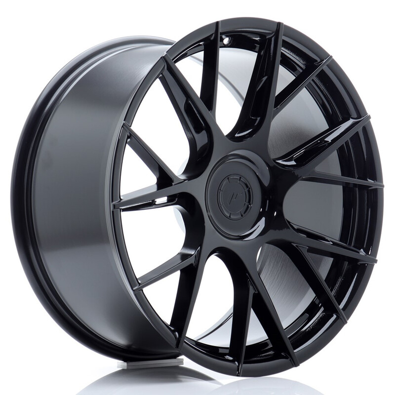 Japan Racing JR-42 19x9.5" (5 trous - sur mesure) ET35-42, Noir Brillant