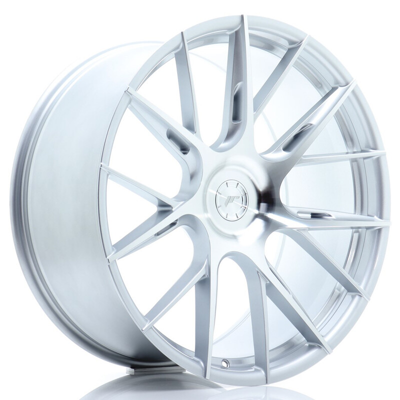 Japan Racing JR-42 22x11" (5 trous - sur mesure) ET20-46, Gris Argenté