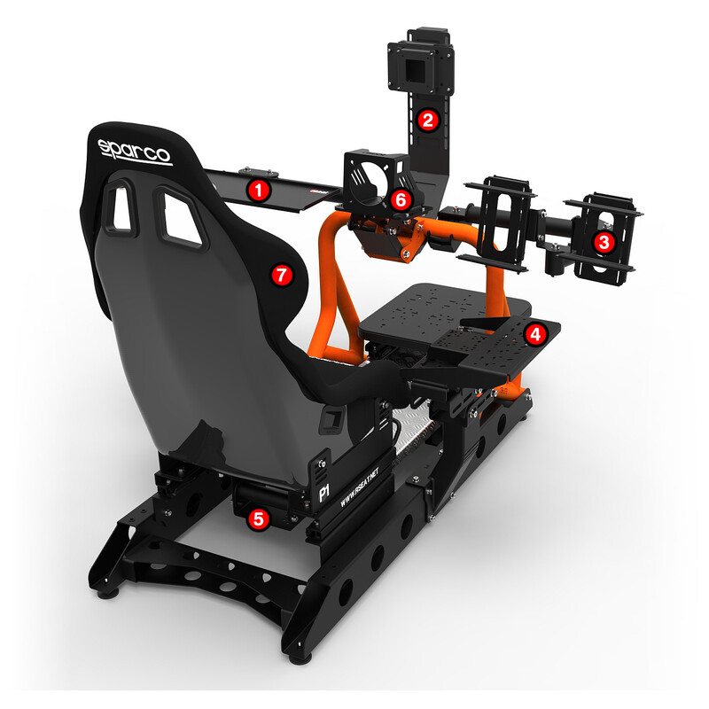 Cockpit RSeat P1 Orange