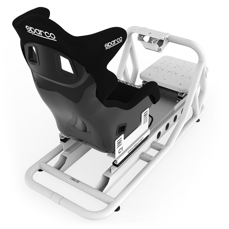 Cockpit RSeat C1 Blanc