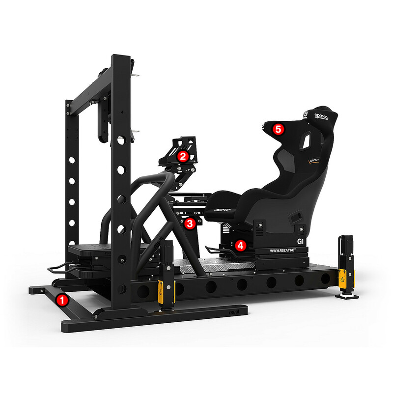 Simulateur Haptique RSeat G1 3000 D-Box 4250I Gen3