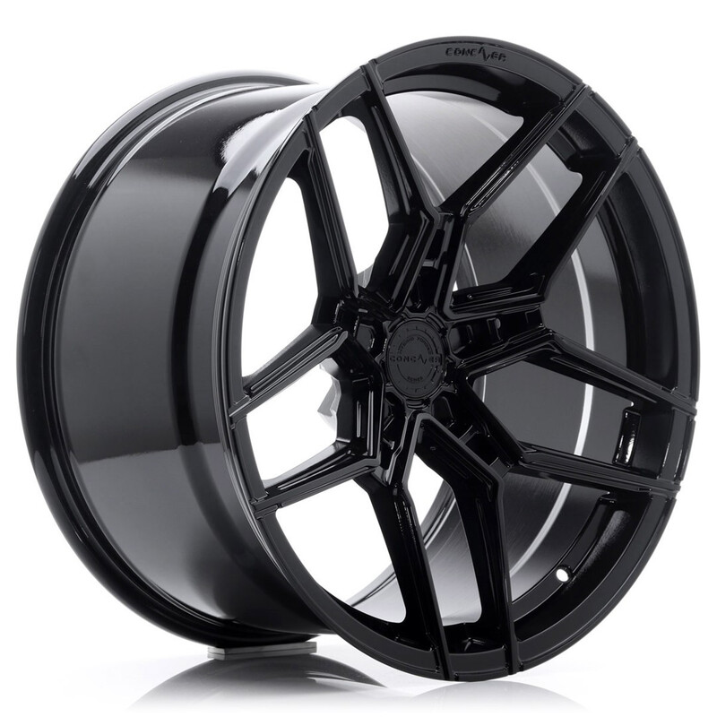 Concaver CVR5 20x10.5" (5 trous - sur mesure) ET15-45, Noir Platine