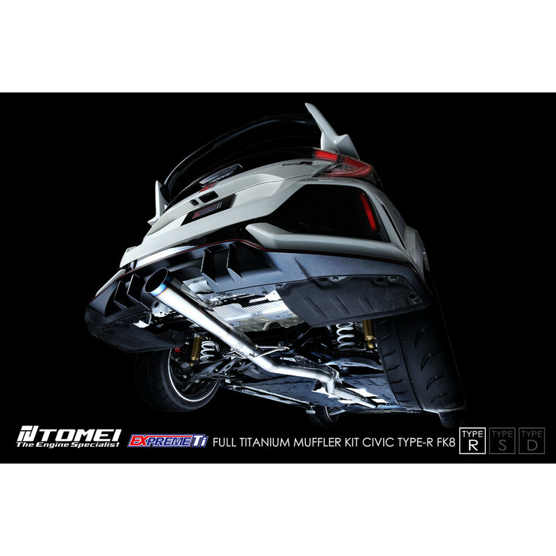 Ligne d'Echappement Tomei Expreme Ti Type-R pour Honda Civic Type R FK8