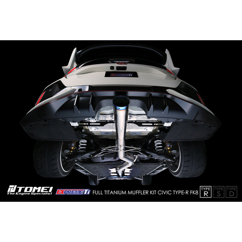 Ligne d'Echappement Tomei Expreme Ti Type-R pour Honda Civic Type R FK8