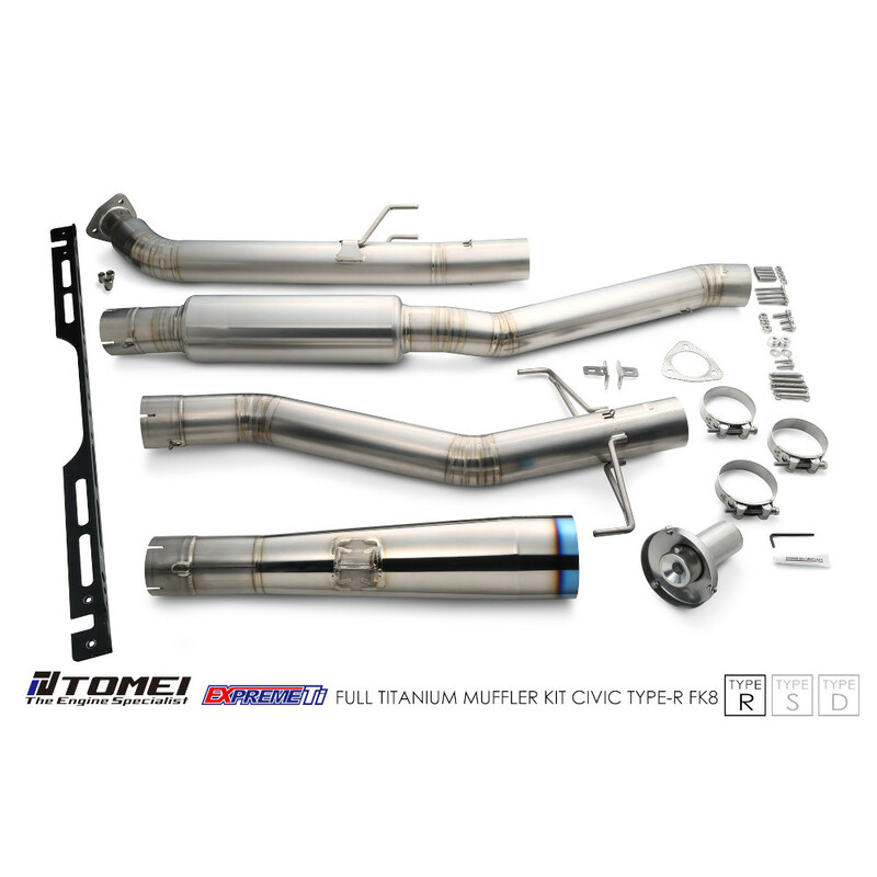 Ligne d'Echappement Tomei Expreme Ti Type-R pour Honda Civic Type R FK8