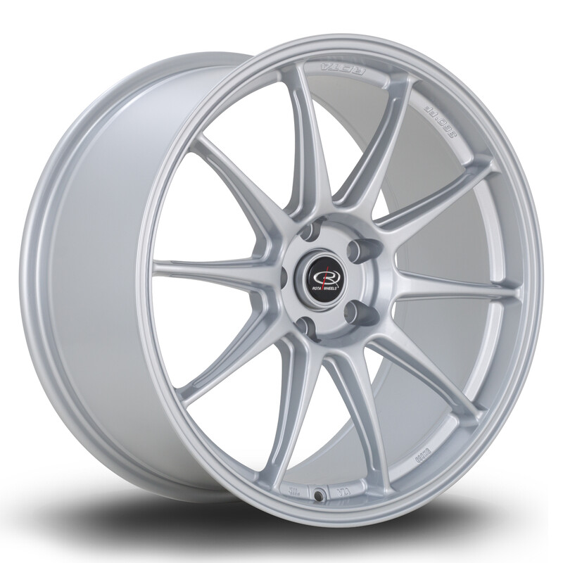 Rota Titan 19x9.5" 5x114.3 ET22, Gris Argenté