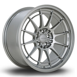 Rota GKR 18x9" 5x100 ET38, Gris Métal