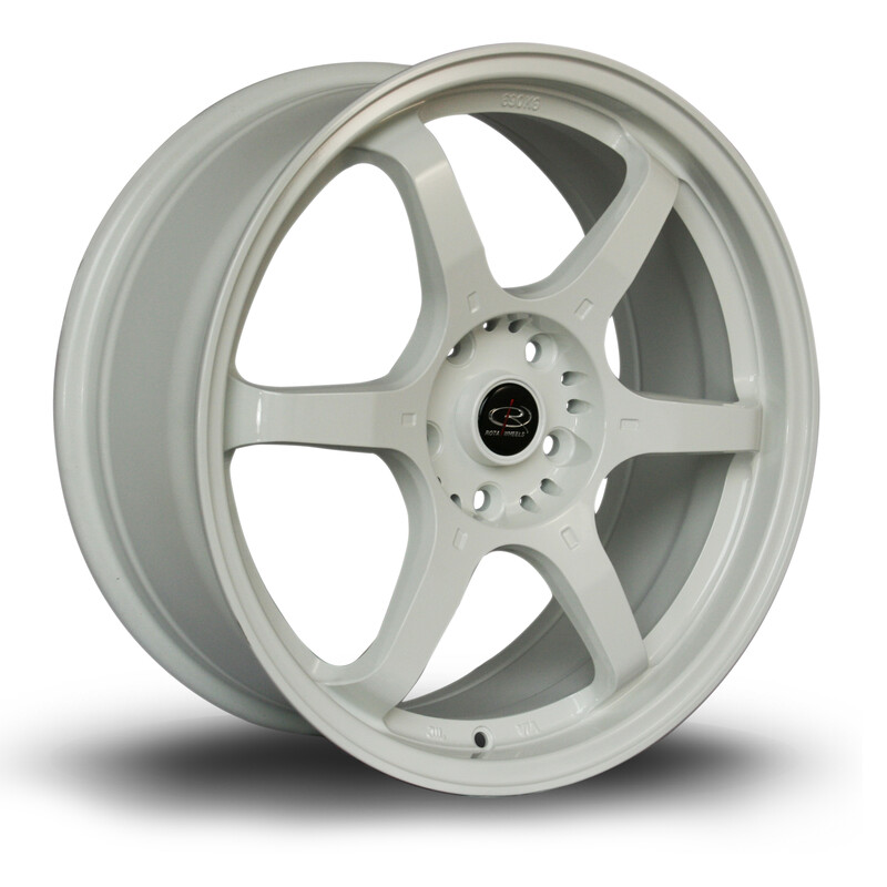 Rota GR6 18x7.5" 5x114.3 ET45, Blanc