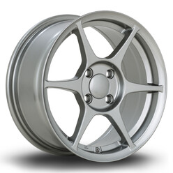 Rota TFS4 15x7" 4x100 ET38, Gris Métal
