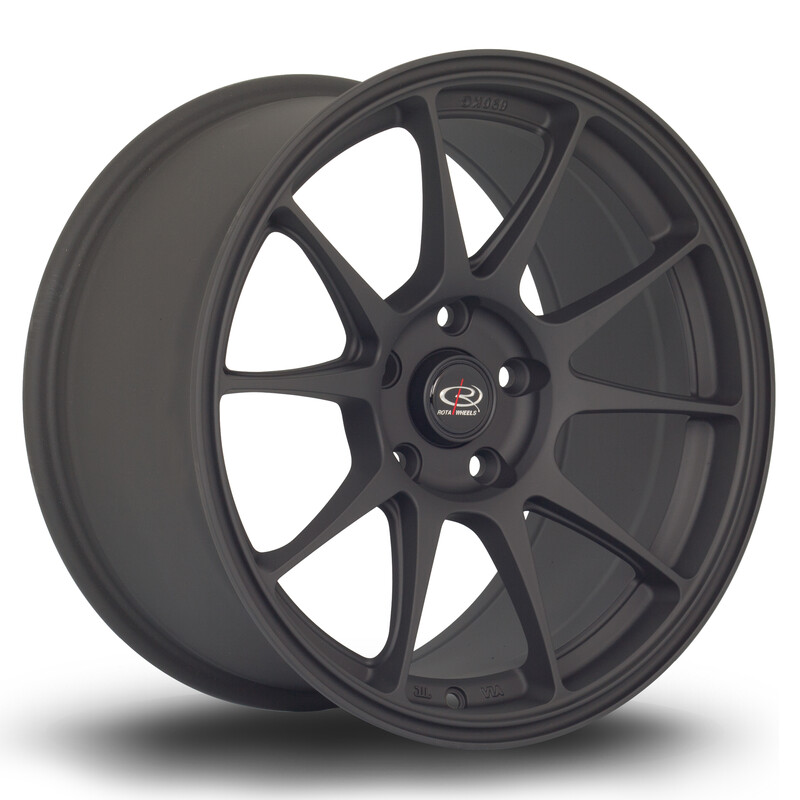 Rota Titan 17x9" 5x110 ET30, Noir Mat