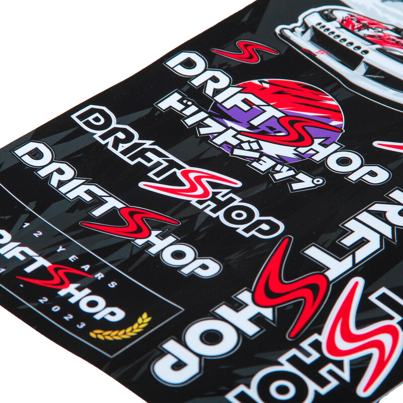 Planche de Stickers DriftShop