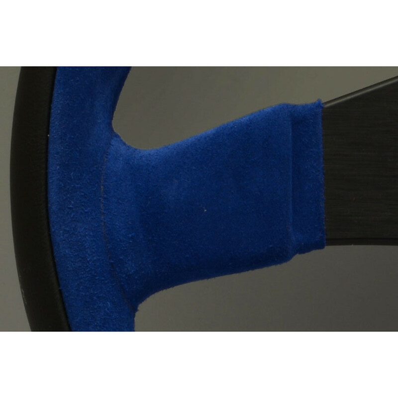 Volant\u0020Personal\u0020Pole\u0020Position\u0020\u0028350\u0020mm\u0029\u0020Cuir\u0020Noir\u0020\u0026\u0020Cuir\u0020Bleu\u0020Retourn\u00E9,\u0020Branches\u0020Noires,\u0020Logo\u0020Bleu