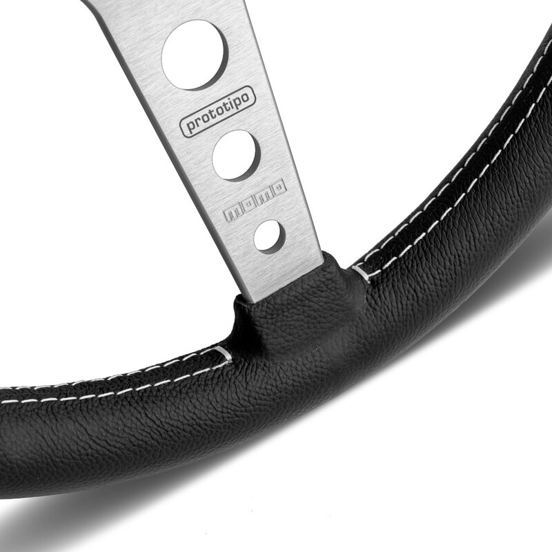 Volant\u0020Momo\u0020Prototipo\u0020Tulip\u00E9\u0020\u002837\u0020mm\u0029,\u0020Cuir\u0020Noir,\u0020Branches\u0020Alu\u0020\u002D\u002037\u0020cm