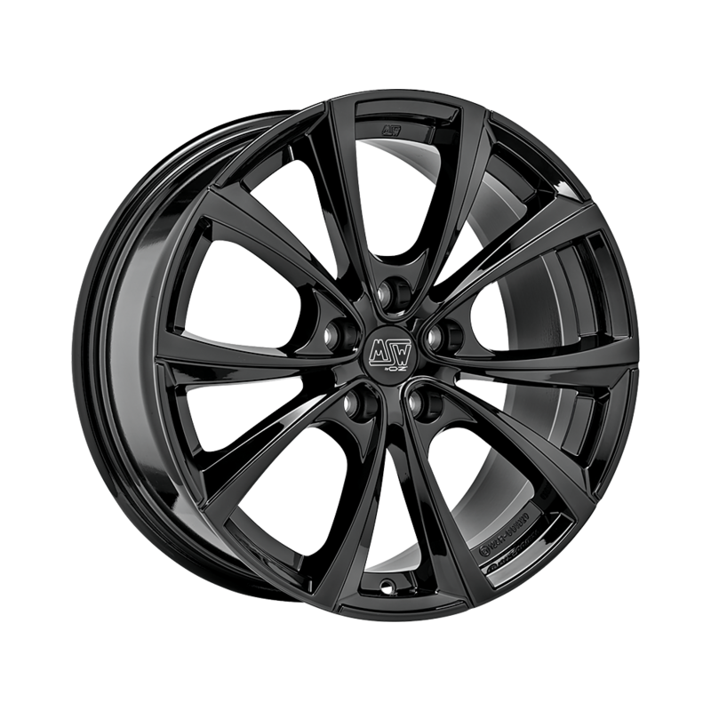 MSW 27 19x9.5" 5x114.3 ET45, Noir Brillant