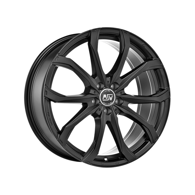 MSW 48 18x8" 5x112 ET40, Noir Mat