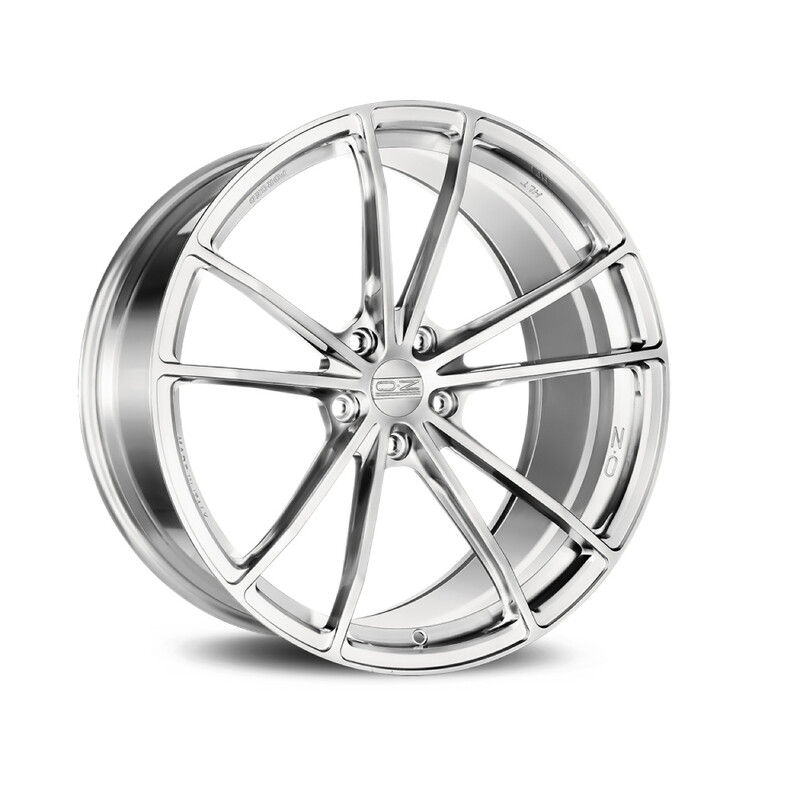 OZ Zeus 19x8.5" 5x114.3 ET40, Chrome Céramique