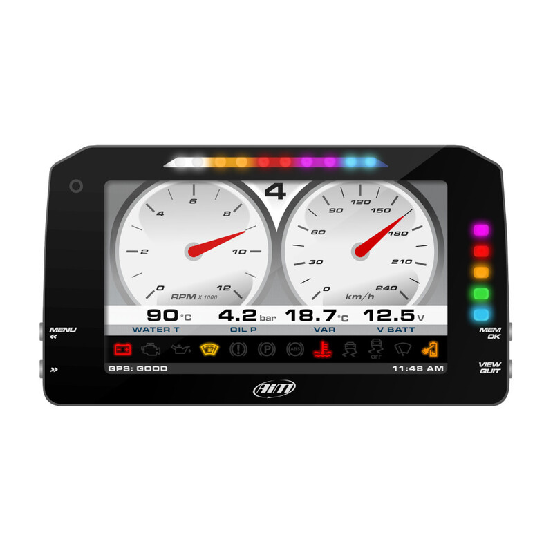 Afficheur Data Logger AiM MXP avec Module GPS