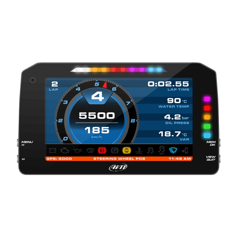 Afficheur Data Logger AiM MXP avec Module GPS
