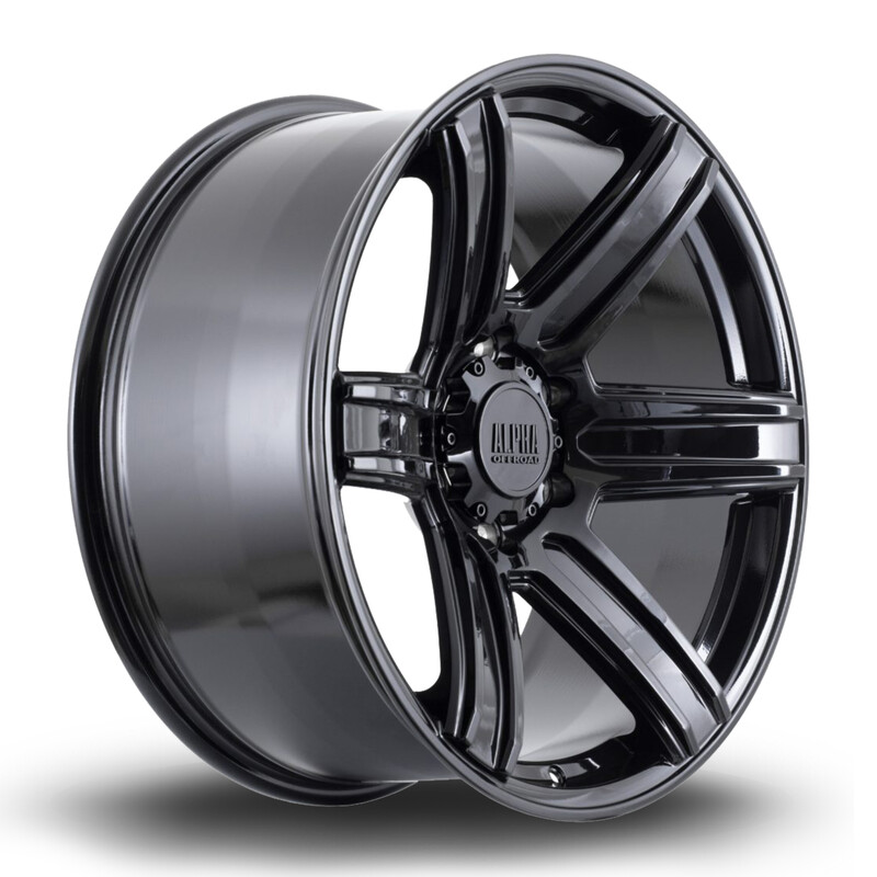 Rota Surge 20x9" 6x139.7 ET10, Noir Brillant