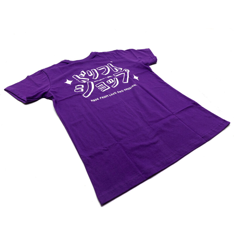 T-Shirt DriftShop X Lighton "Dorifuto" Violet - Coupe Homme