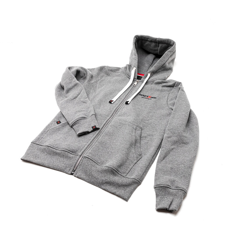 Sweat\u0020Zipp\u00E9\u0020\u00E0\u0020Capuche\u0020DriftShop\u0020Premium\u0020Gris
