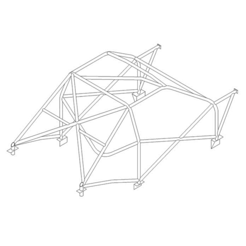 Arceau Multipoints Custom Cages à Souder pour Citroen Saxo - FIA (T45)