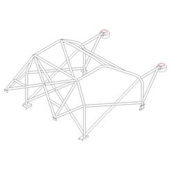 Arceau Multipoints Custom Cages à Souder pour Ford Fiesta MK3 - FIA