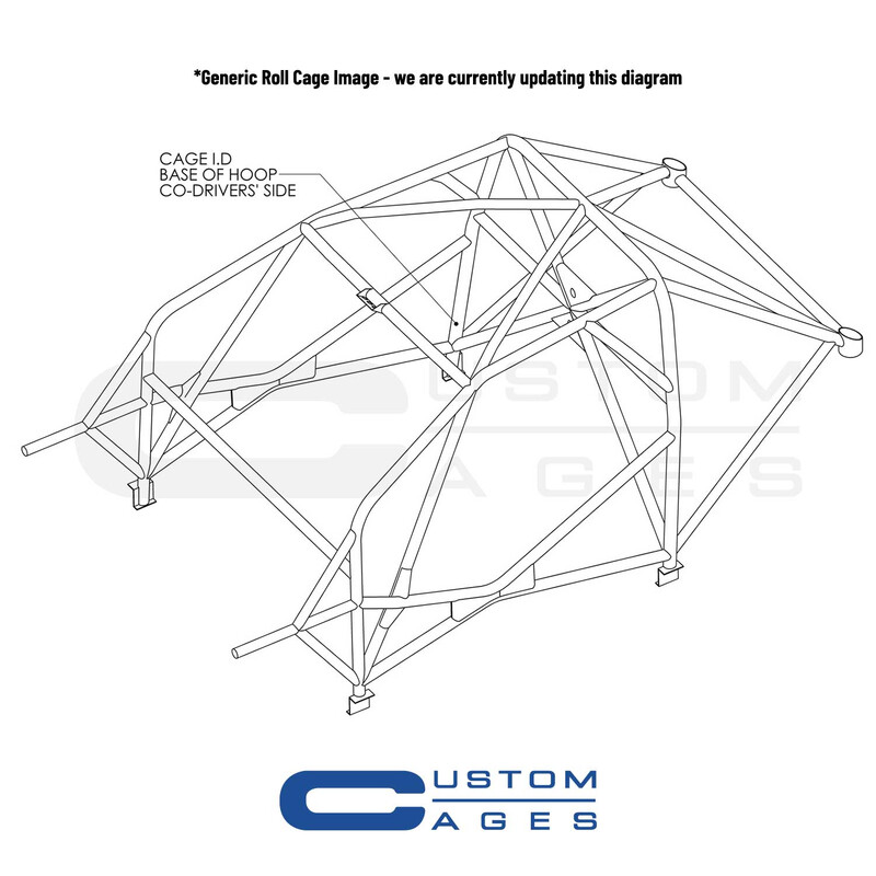 Arceau Multipoints Custom Cages à Souder pour Honda Civic FD2 - FIA
