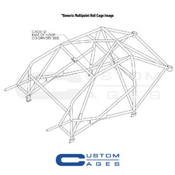 Arceau Multipoints Custom Cages à Souder pour Mitsubishi Lancer Evo 5 (V) - FIA