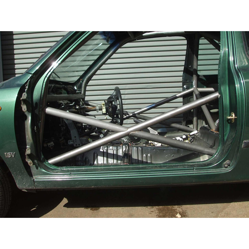 Arceau Multipoints Custom Cages à Souder pour Nissan Micra K12 (02-10) - FIA