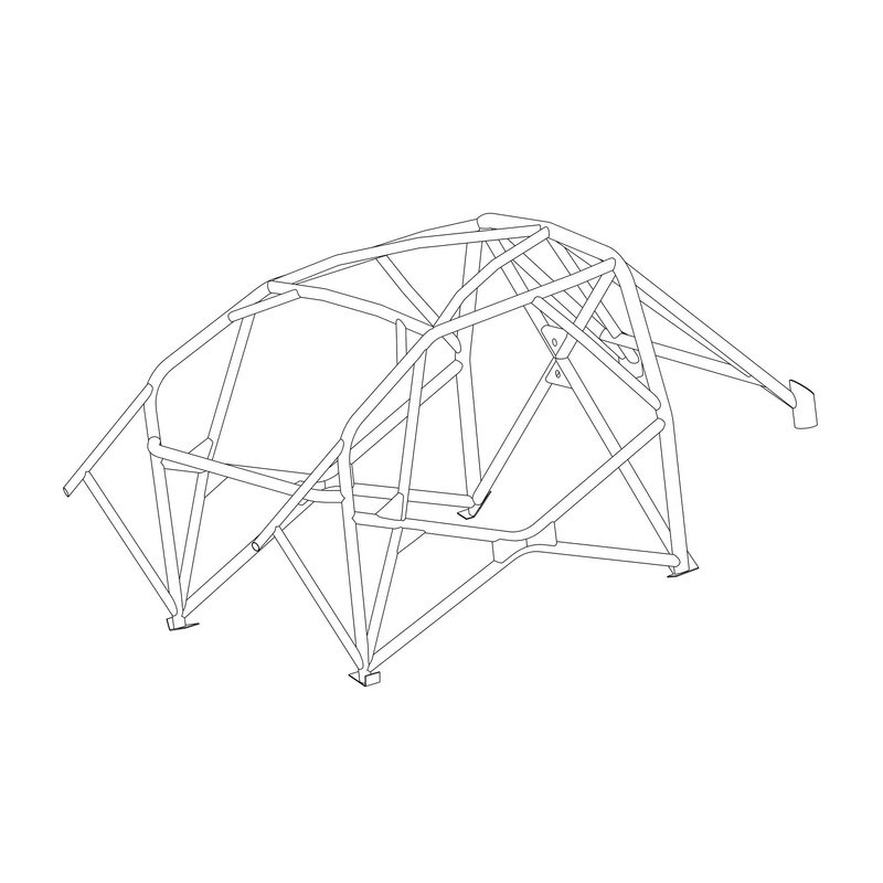 Arceau Multipoints Custom Cages à Souder pour Opel Adam - FIA