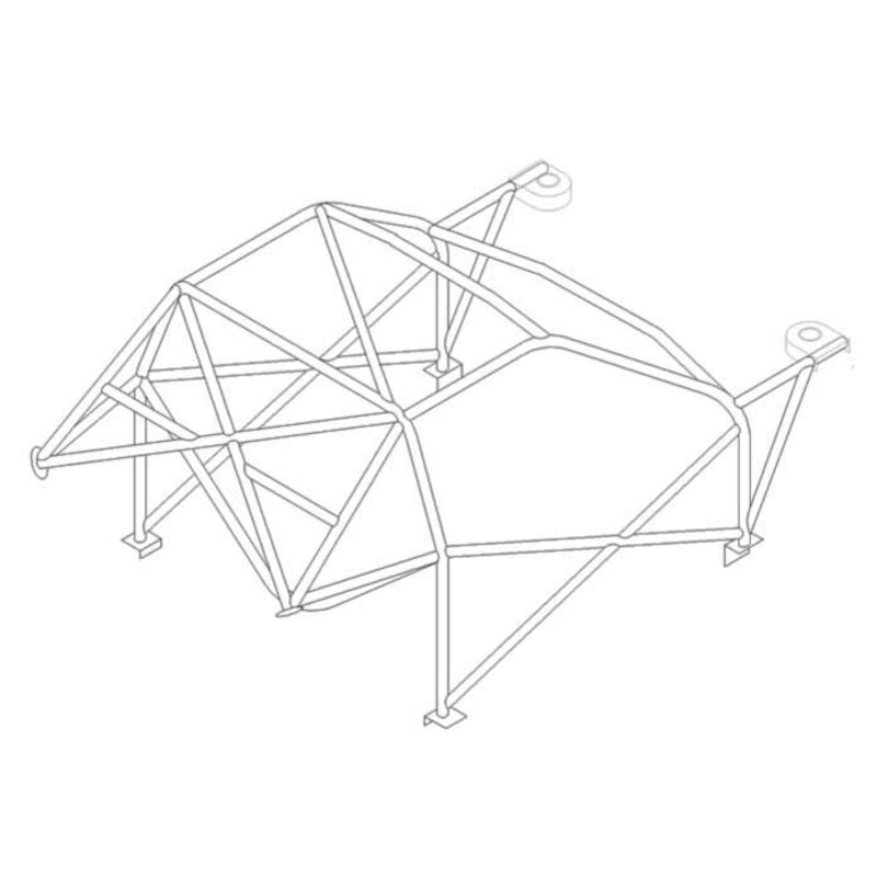 Arceau Multipoints Custom Cages à Souder pour Opel Corsa B - FIA