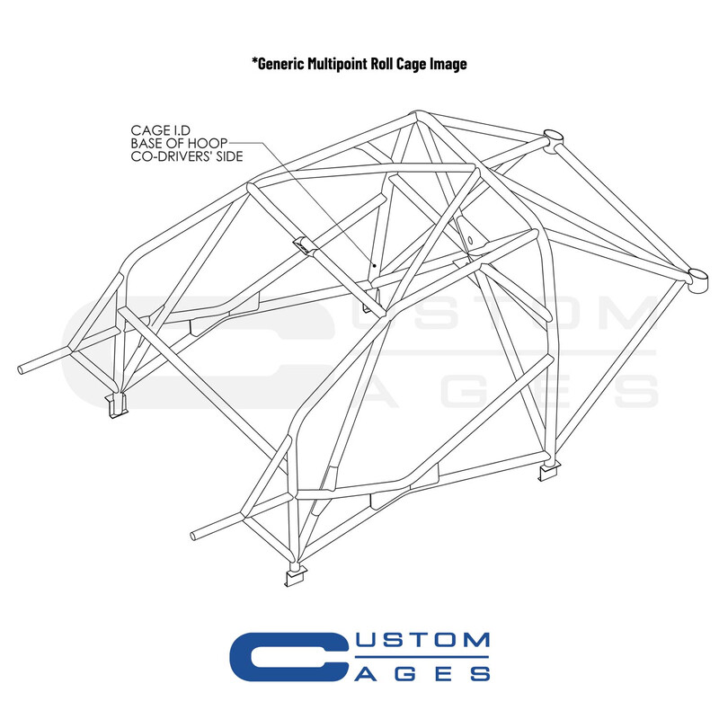 Arceau Multipoints Custom Cages à Souder pour Volkswagen Golf 3 - FIA (T45)