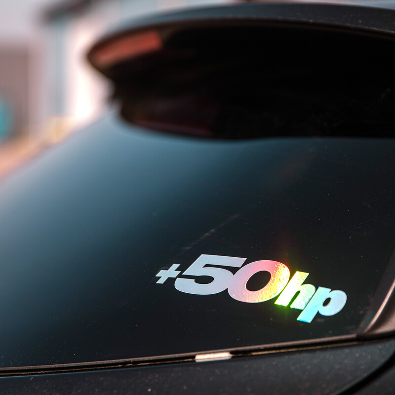 Sticker +50 chevaux