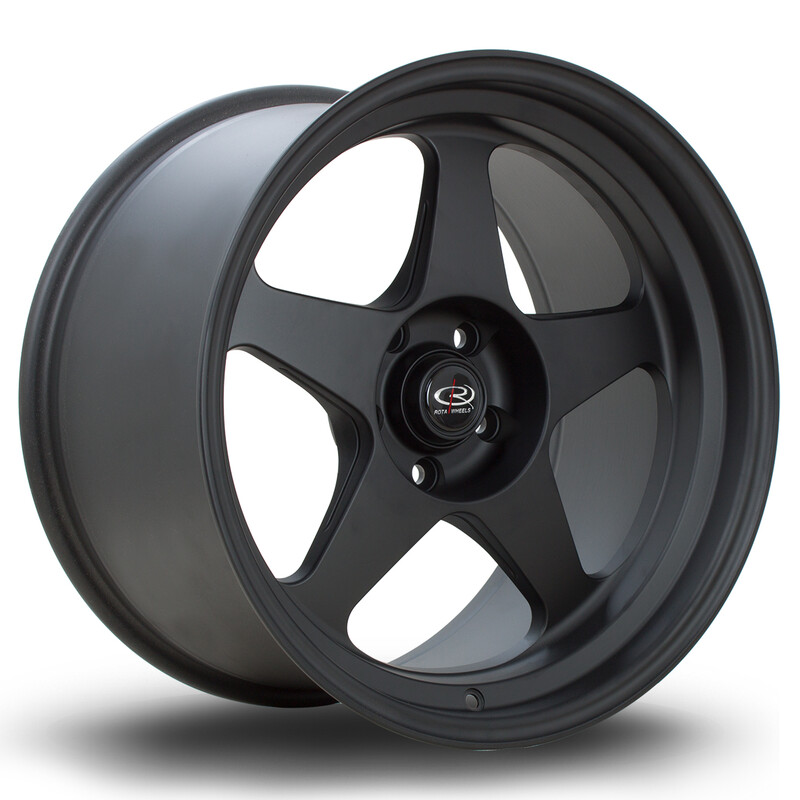 Rota Slipstream 18x10.5" 5x114.3 ET12, Noir Mat