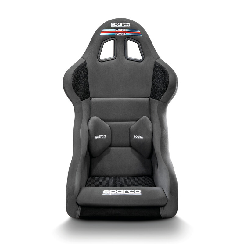 Siège Baquet Sparco Pro 2000 QRT Martini Racing, Gris (FIA)
